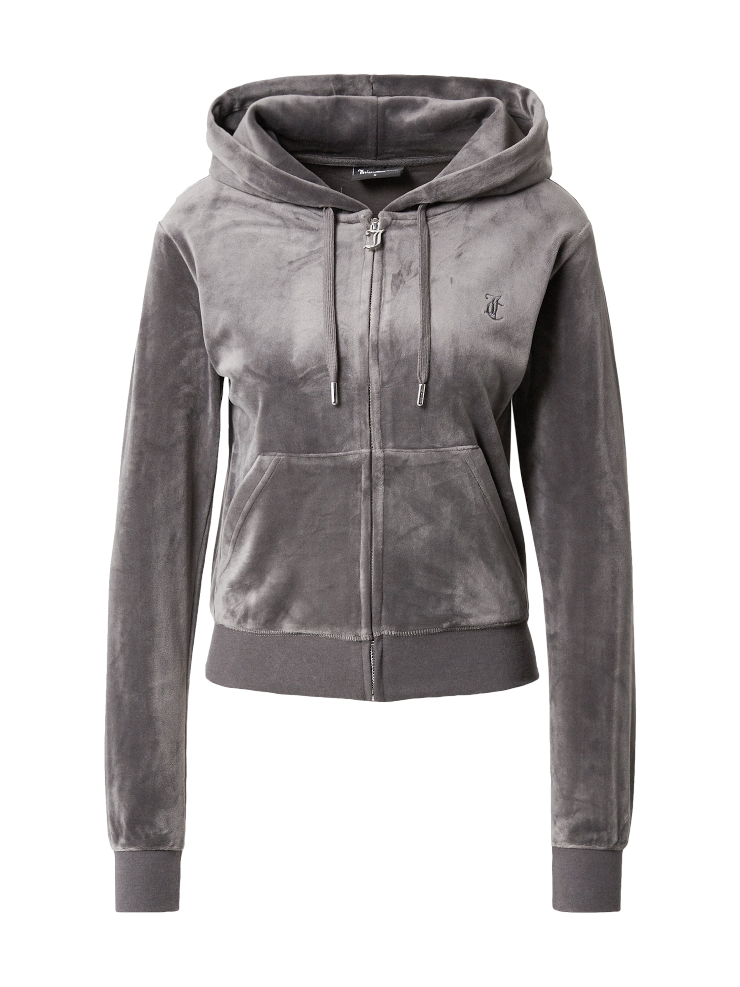 Juicy Couture Ζακέτα φούτερ 'Robertson' σε γκρι: μπροστά