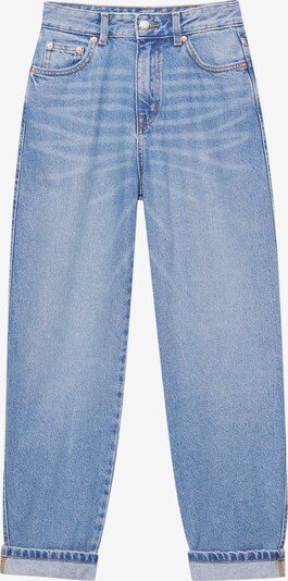 Jeans Pull&Bear pe albastru denim, Vizualizare produs