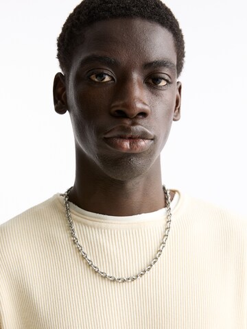 Pull-over Pull&Bear en blanc