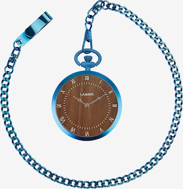 LAiMER Analog Watch in Blue: front