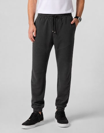 Tapered Pantaloni di Philipp Plein in nero: frontale