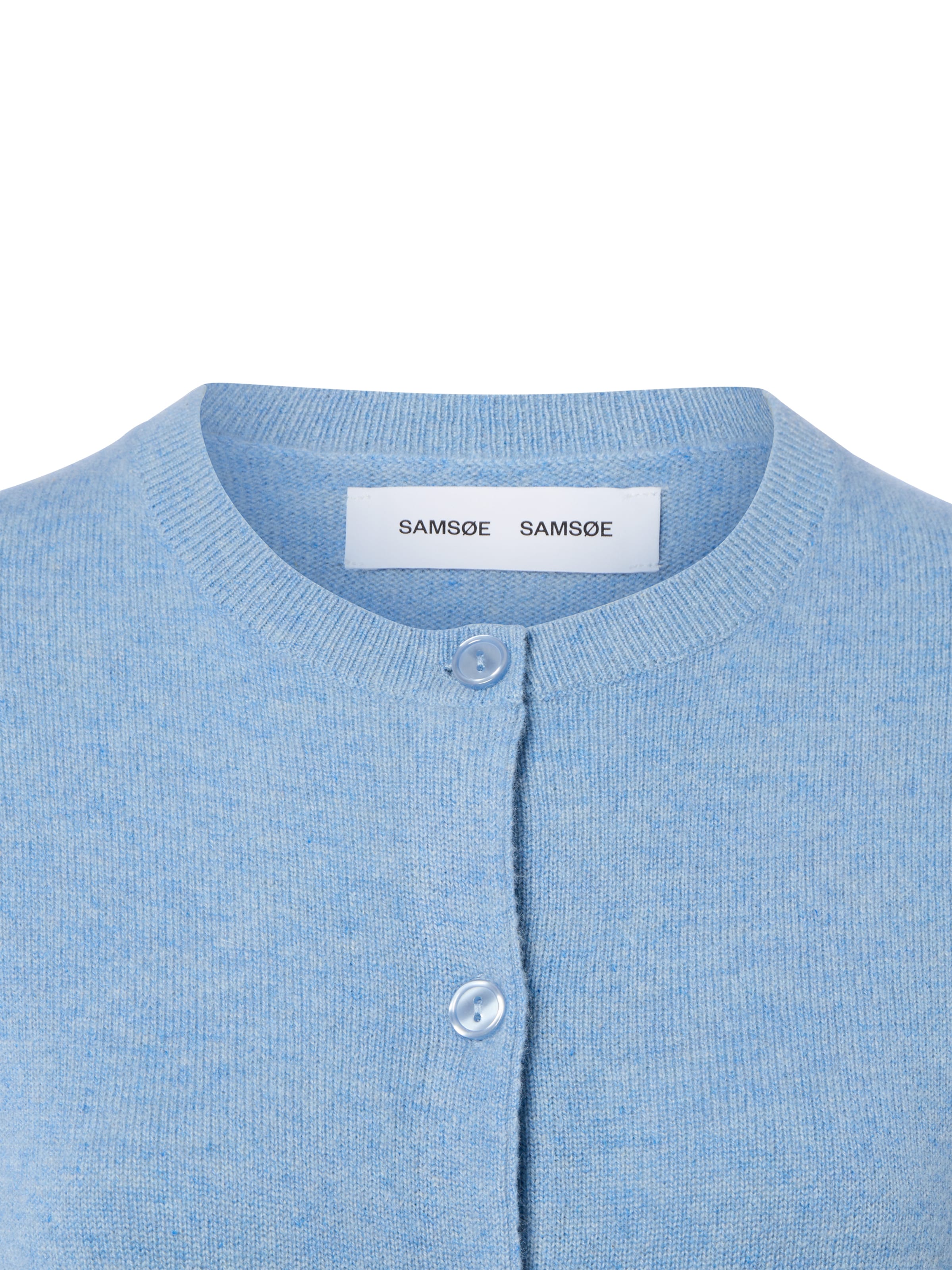 Samsøe Samsøe Strickjacke 'Saboston' in Blau