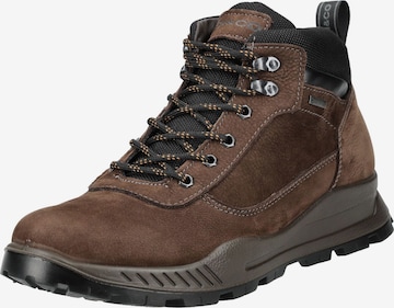 Bottines à lacets IGI&CO en marron : devant