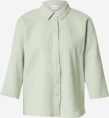 Camicia da donna 'VILania' di VILA in verde: frontale