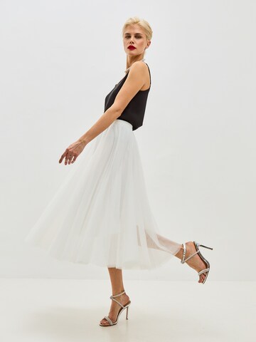 Jupe 'Ballerina' Serena Silueta en blanc