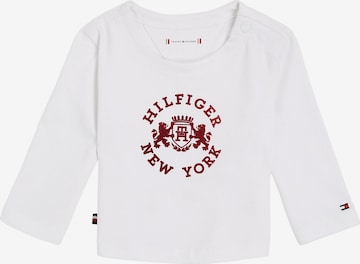 T-Shirt TOMMY HILFIGER en blanc : devant