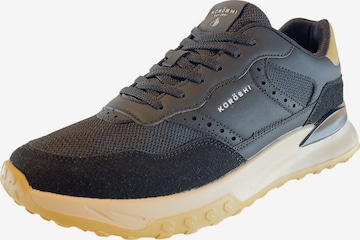 melns KOROSHI Zemie brīvā laika apavi: no priekšpuses