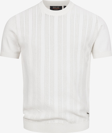 INDICODE JEANS Pullover 'Varson' in Weiß: Vorderseite