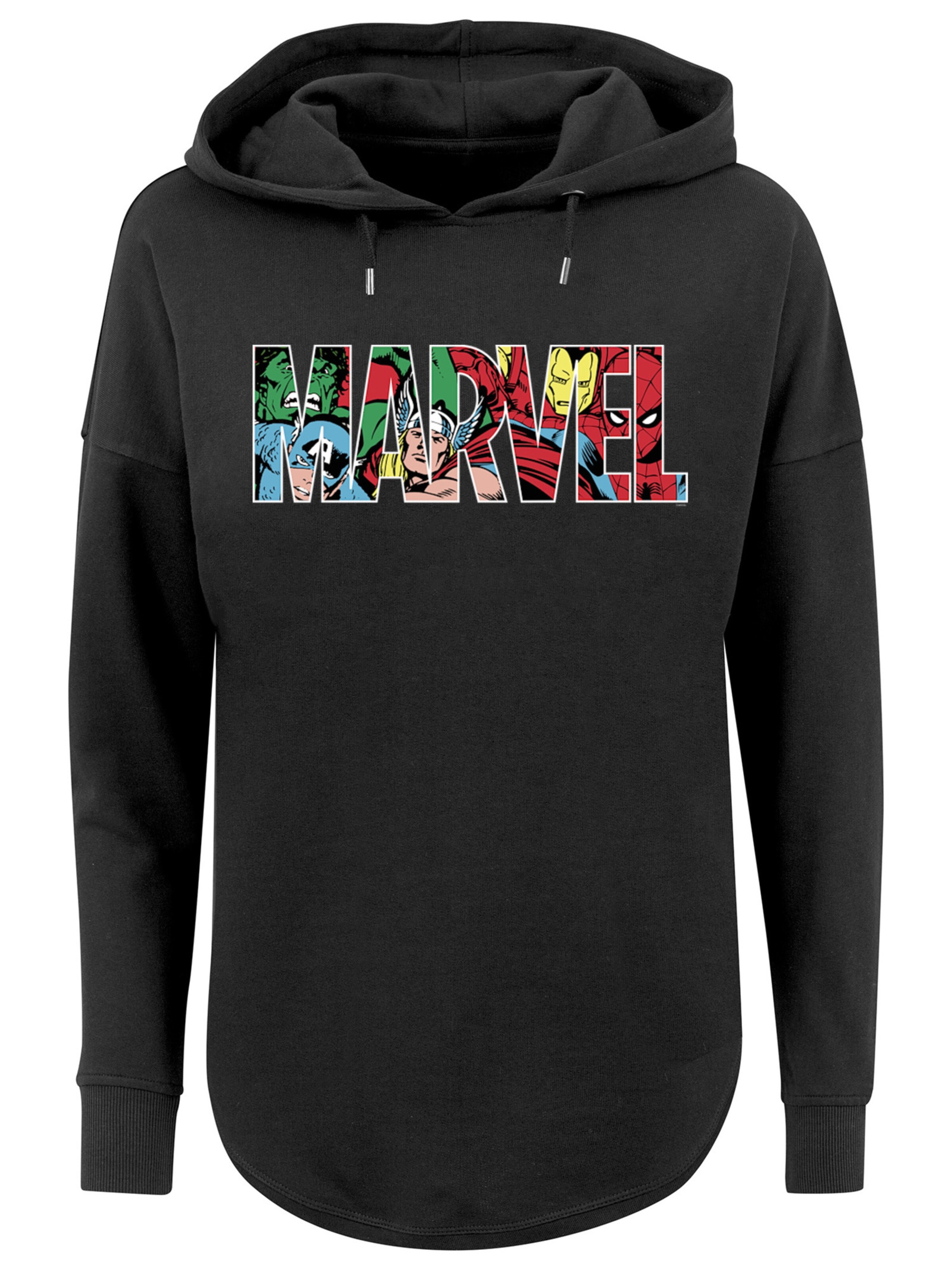 F4NT4STIC Sweatshirt 'Marvel Avengers' in Schwarz: Vorderseite
