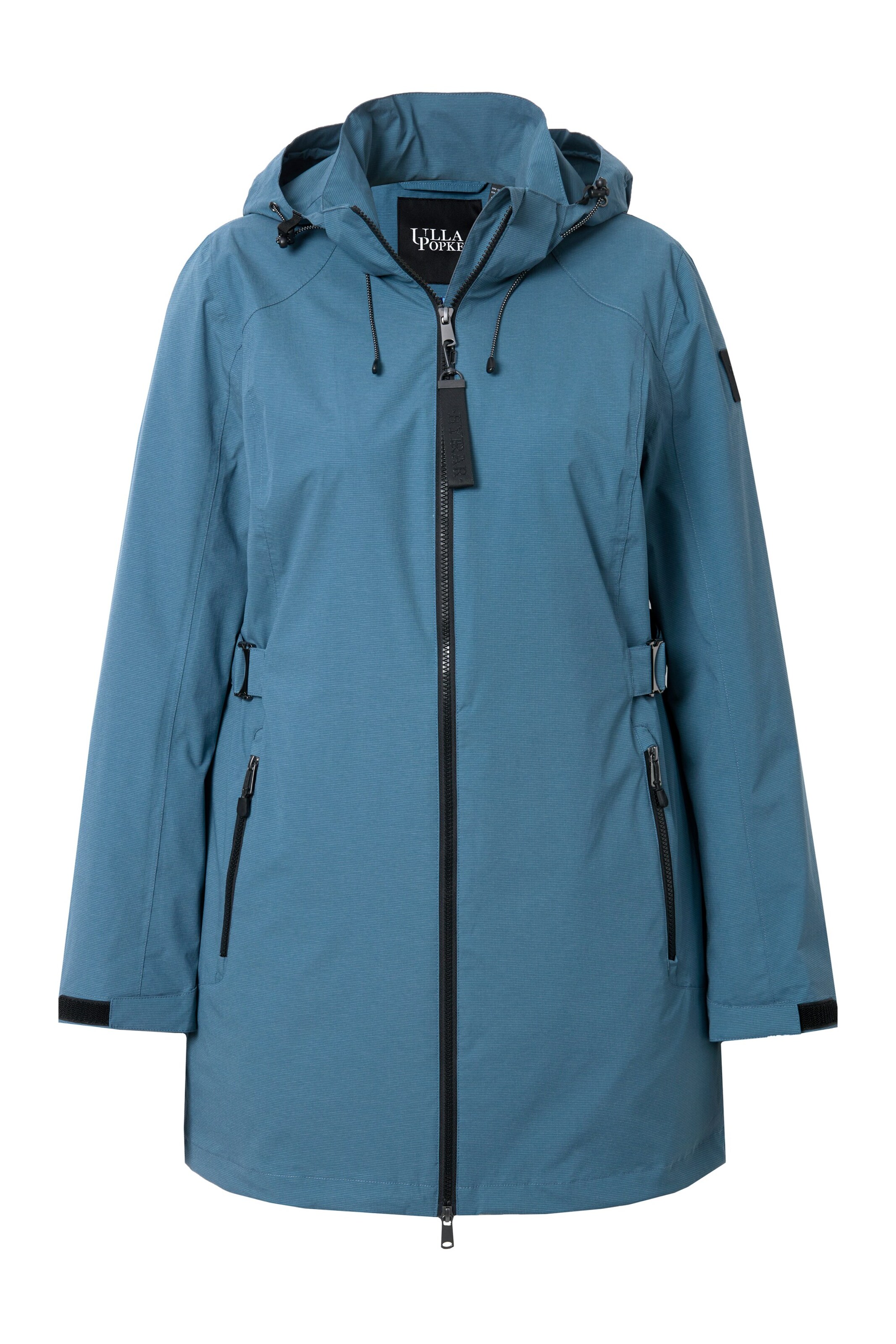 Ulla Popken Übergangsjacke in Blau: Vorderseite
