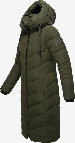 NAVAHOO Zimný kabát 'Sahnekatzii XIV' - Zelená