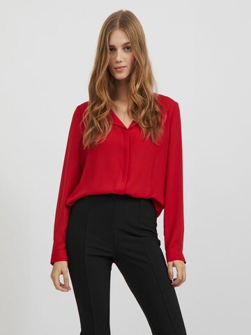 VILA Blouse in Rood: voorkant