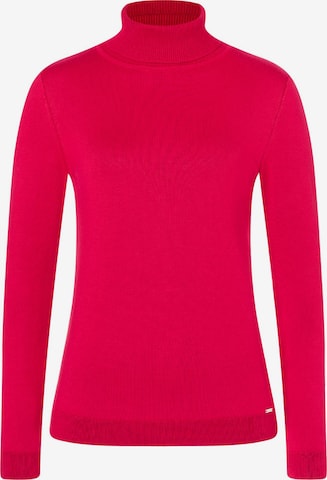 MORE & MORE Sweater in Red: front
