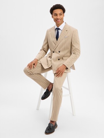 Fit confort Veste de costume Finshley & Harding London en beige