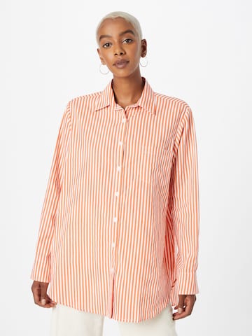Camicia da donna 'Gane' di Motel in arancione: frontale