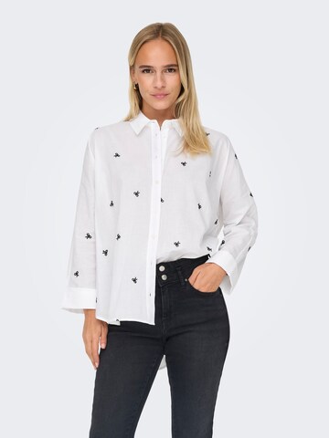 ONLY Blouse 'ONLNew Lina' in White: front