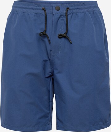 Vintage Industries Regular Broek 'Eton' in Blauw: voorkant