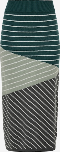 s.Oliver Φούστα σε σκούρο γκρι / χακί / ανοικτό πράσινο / λευκό, Άποψη προϊόντος