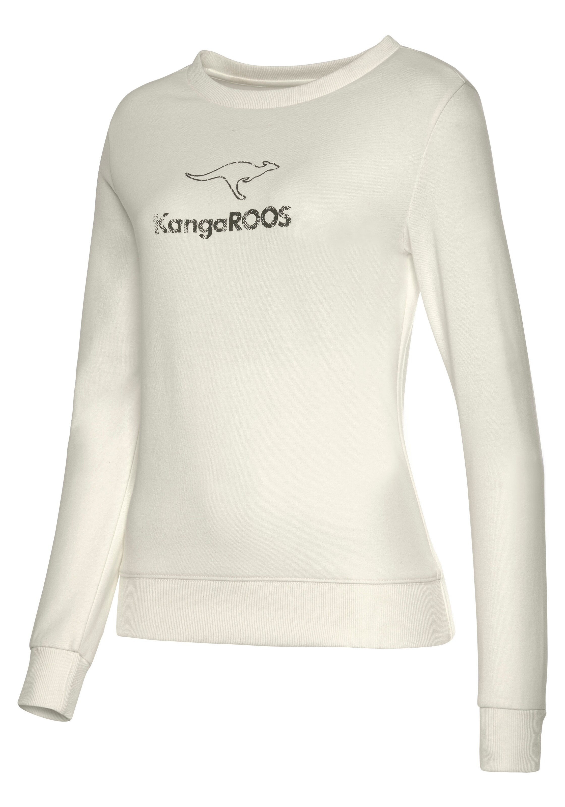 KangaROOS Sweatshirt in Weiß