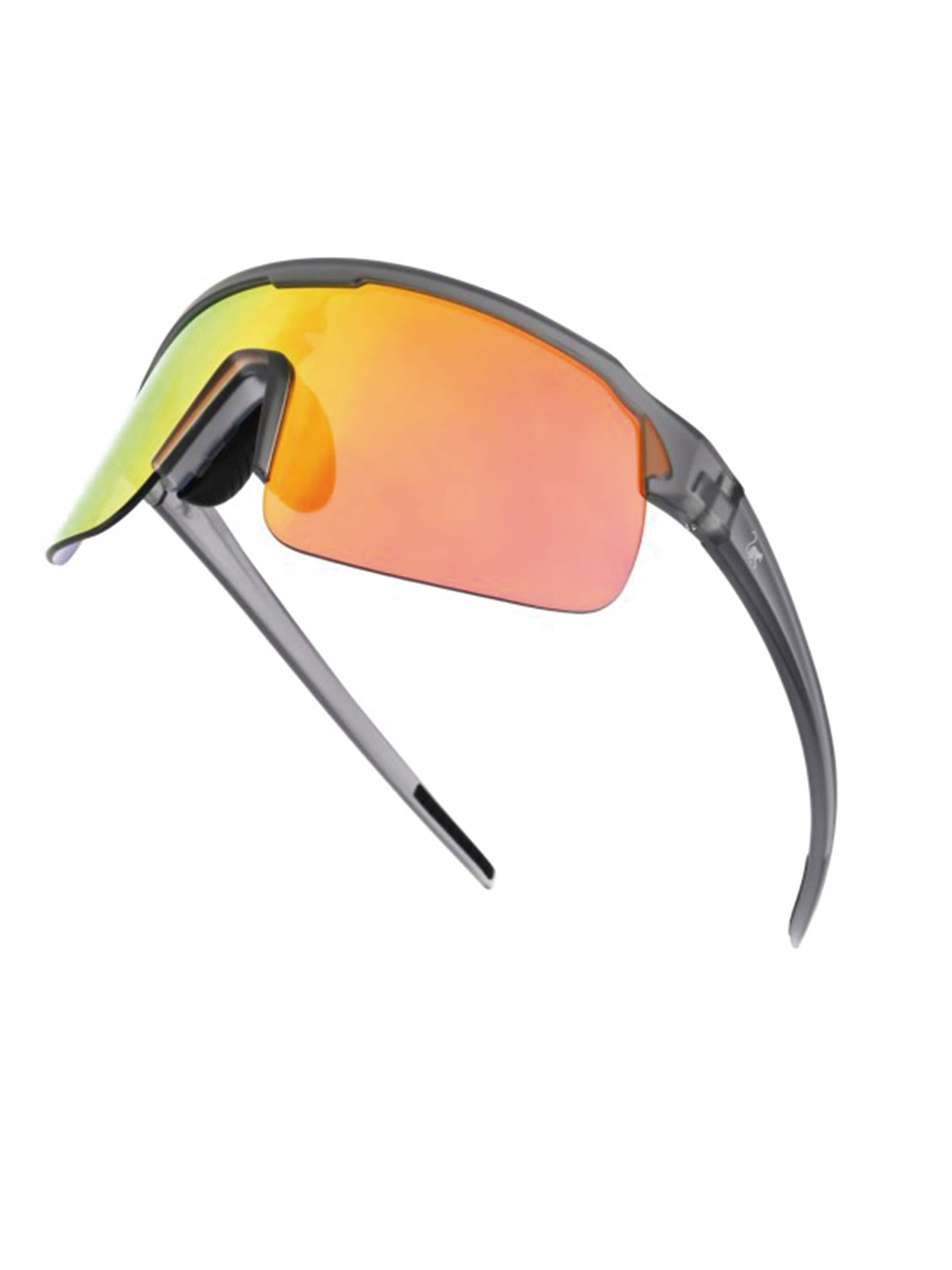 Surf Monkey Sportowe okulary przeciwsłoneczne w kolorze pomarańczowy