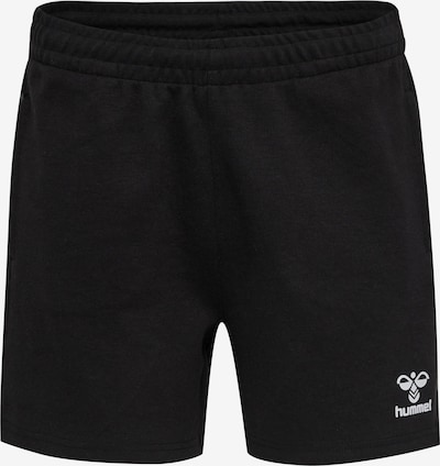 Pantaloni sport 'Travel' Hummel pe negru / alb, Vizualizare produs