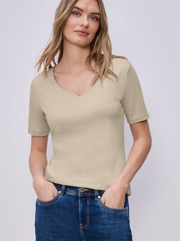 STREET ONE Póló 'Ada' - bézs: elől