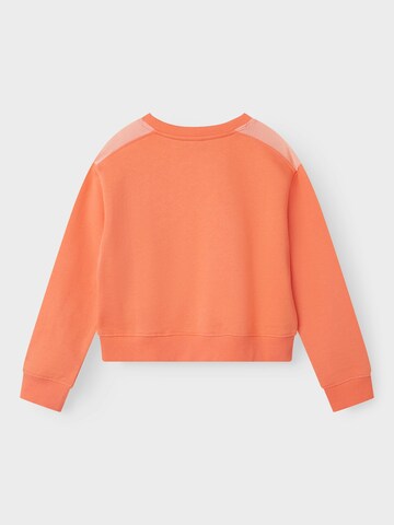 NAME IT Sweatshirt 'NONNA' in Orange