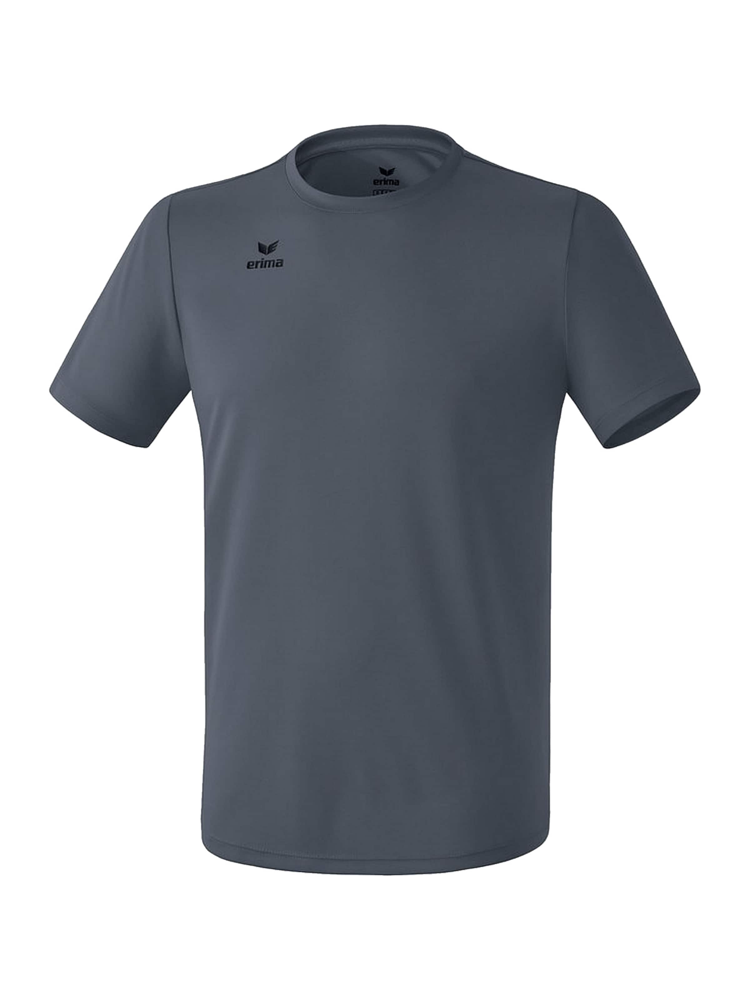 ERIMA Funkcionalna majica | siva barva: sprednja stran
