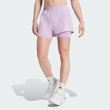 ADIDAS PERFORMANCE Regular Sportbyxa 'Own the Run' i lila: framsida
