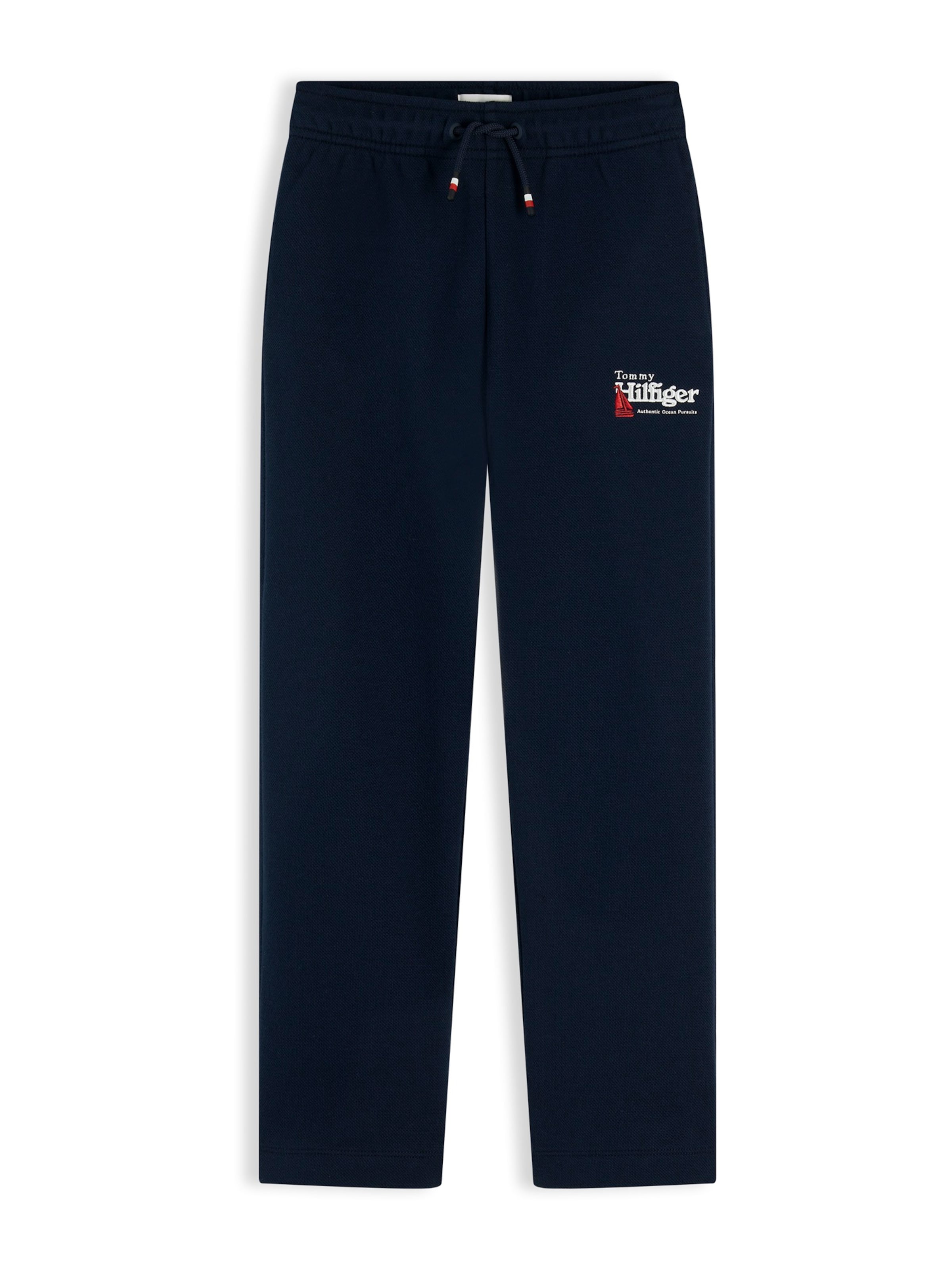 TOMMY HILFIGER Hose in navy / rot / weiß, Produktansicht