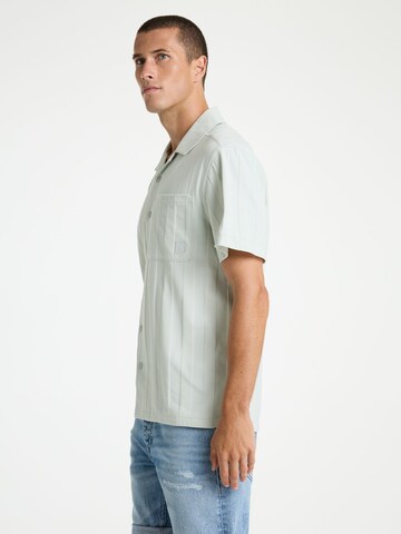 CHASIN' Regular fit Overhemd 'Bore Point' in Groen