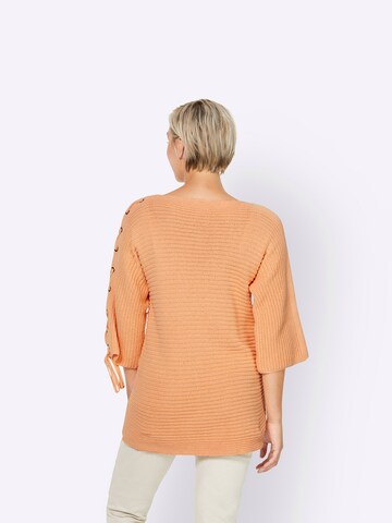 heine Pullover in Orange