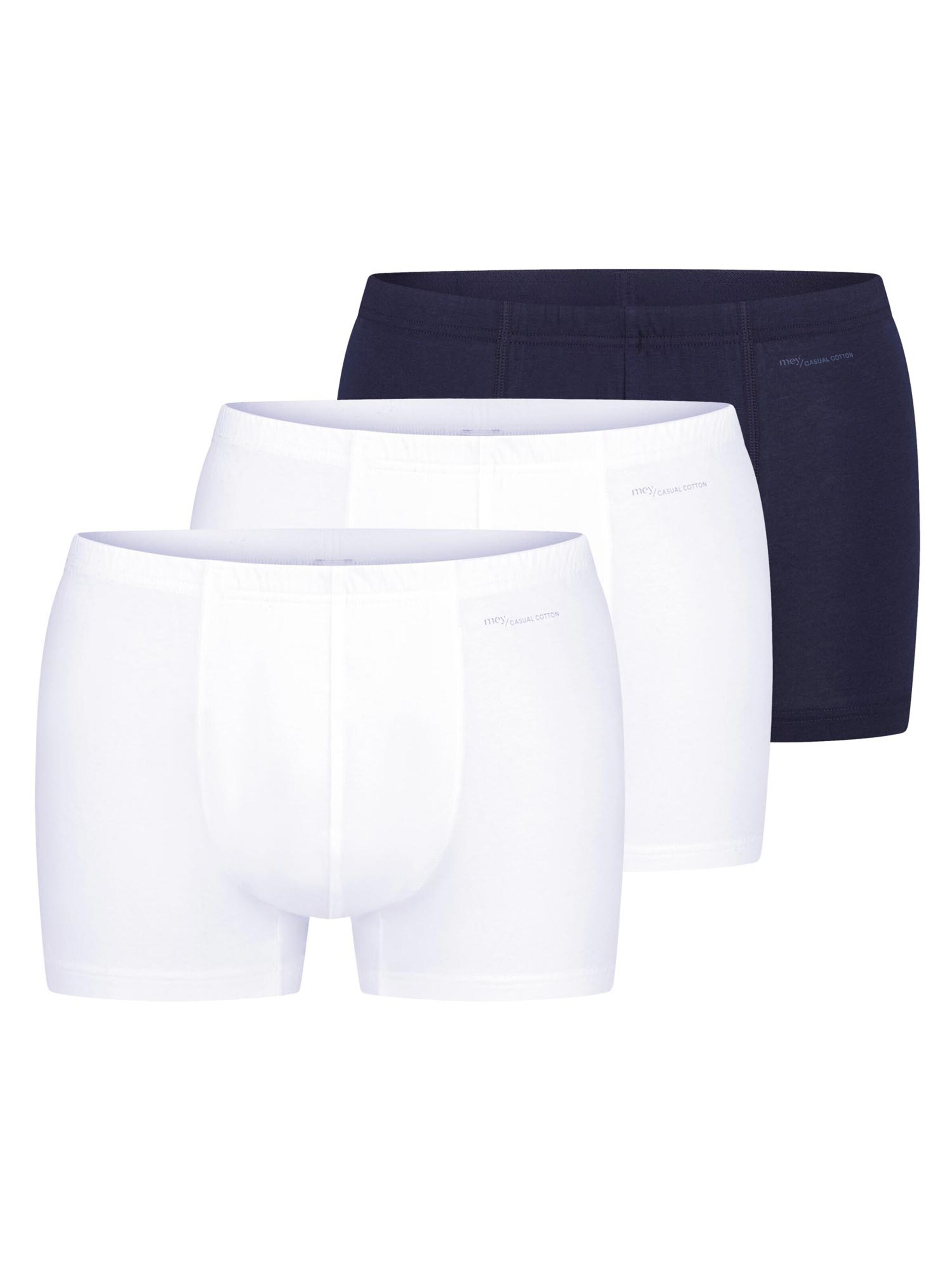 Mey Boxer shorts 'Casual Cotton' in Blue: front