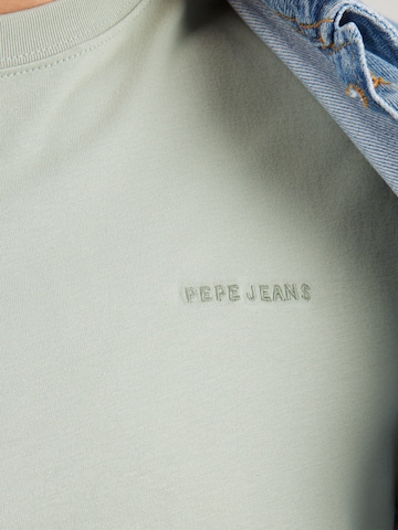 Pepe Jeans - Camiseta en verde