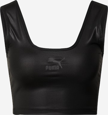 PUMA Sporttopp 'T7' i svart: framsida