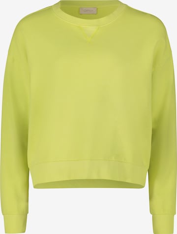 Cartoon Sweatshirt in Green: front