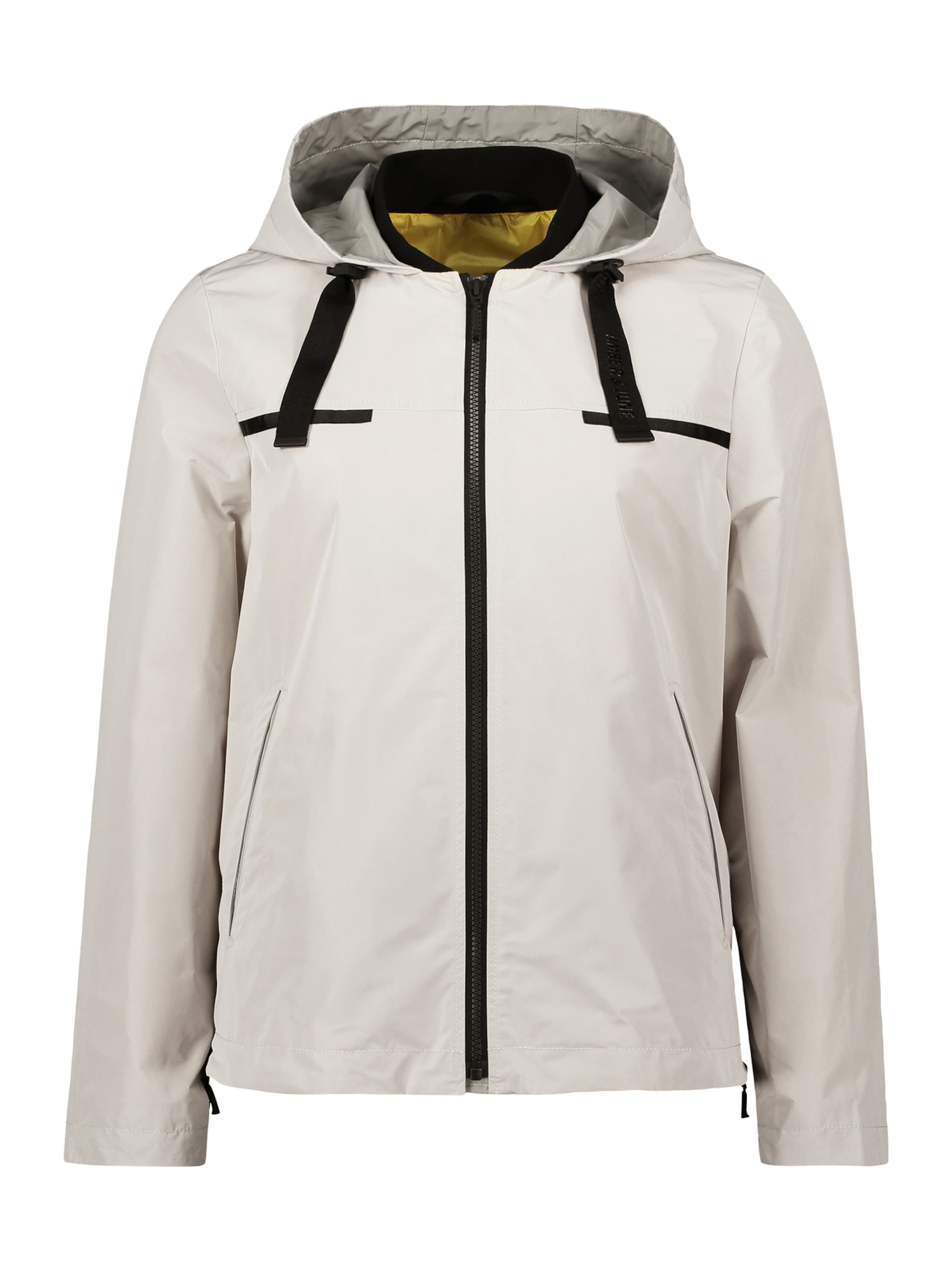 Amber & June Between-season jacket in Beige: front
