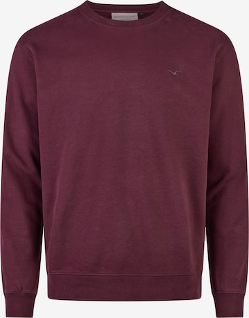 Cleptomanicx Sweatshirt 'Ligull' in Red: front