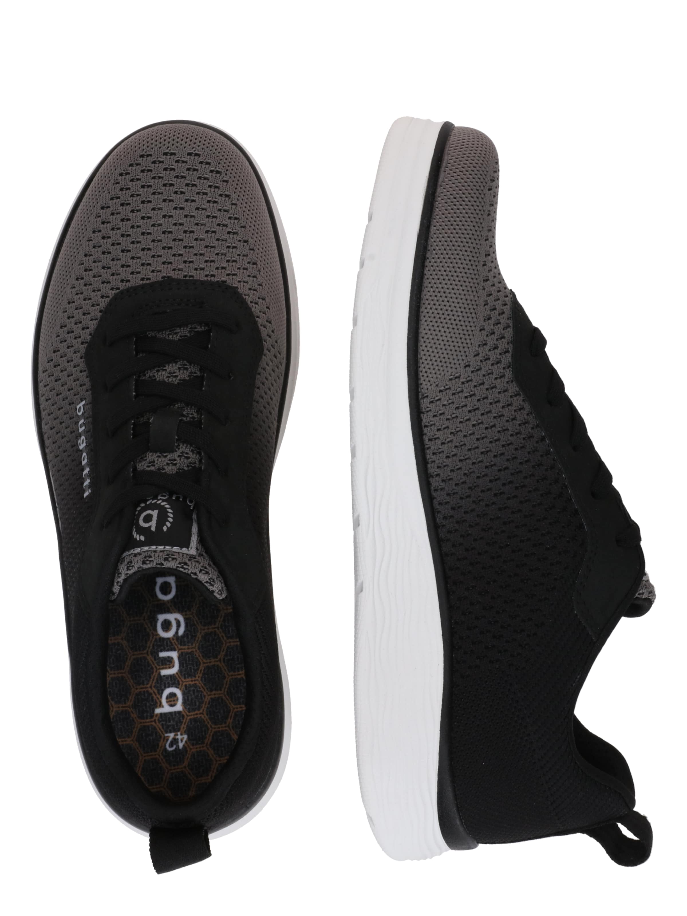 Sneaker bassa 'Ase' di bugatti in nero