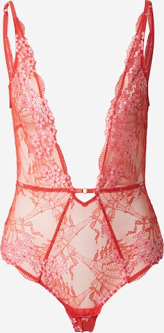 ETAM Bodysuit 'SOMPTUEUSE' in Red: front