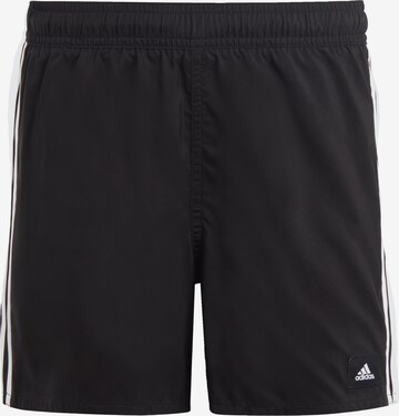 ADIDAS PERFORMANCE Athletic Swimwear in Black: front