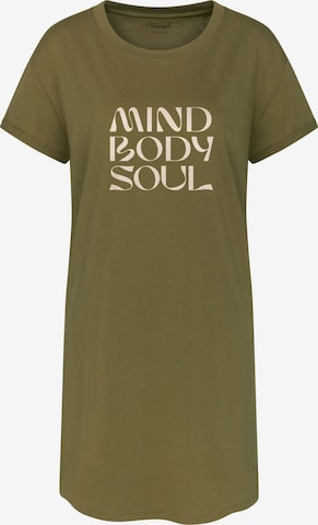 Chemise de nuit TRIUMPH en vert : devant