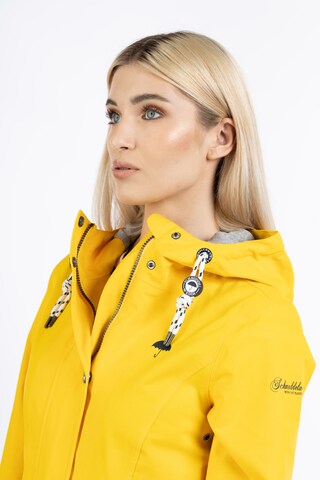 Schmuddelwedda Weatherproof jacket in Yellow