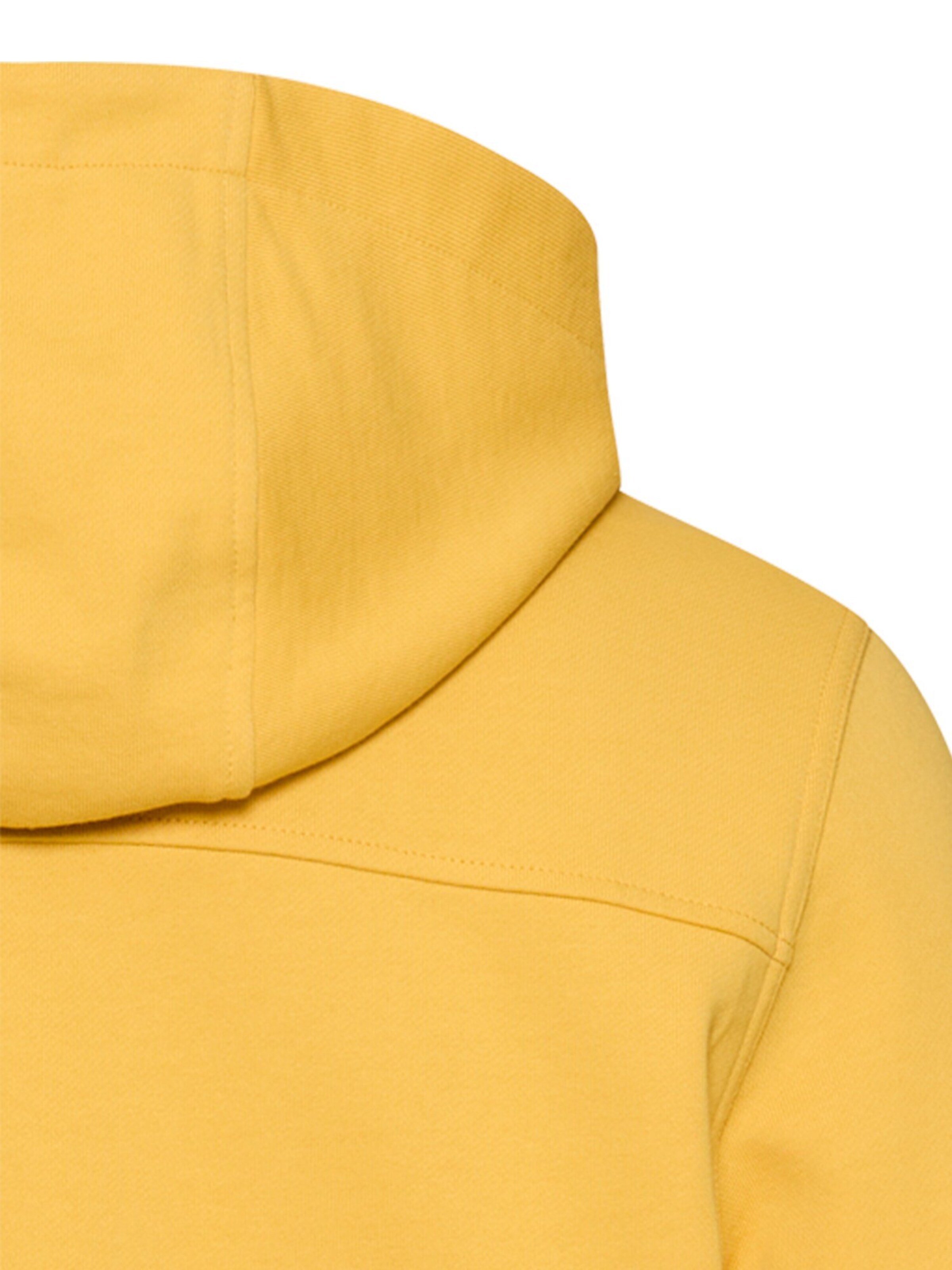 CAMEL ACTIVE Zip-Up Hoodie in Yellow