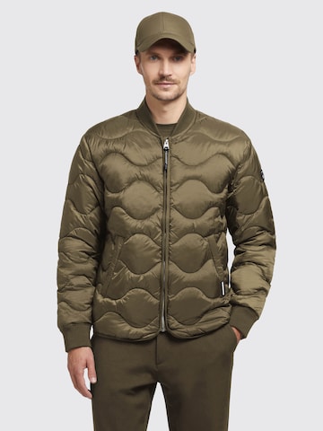 Veste d’hiver 'Picco' khujo en vert : devant