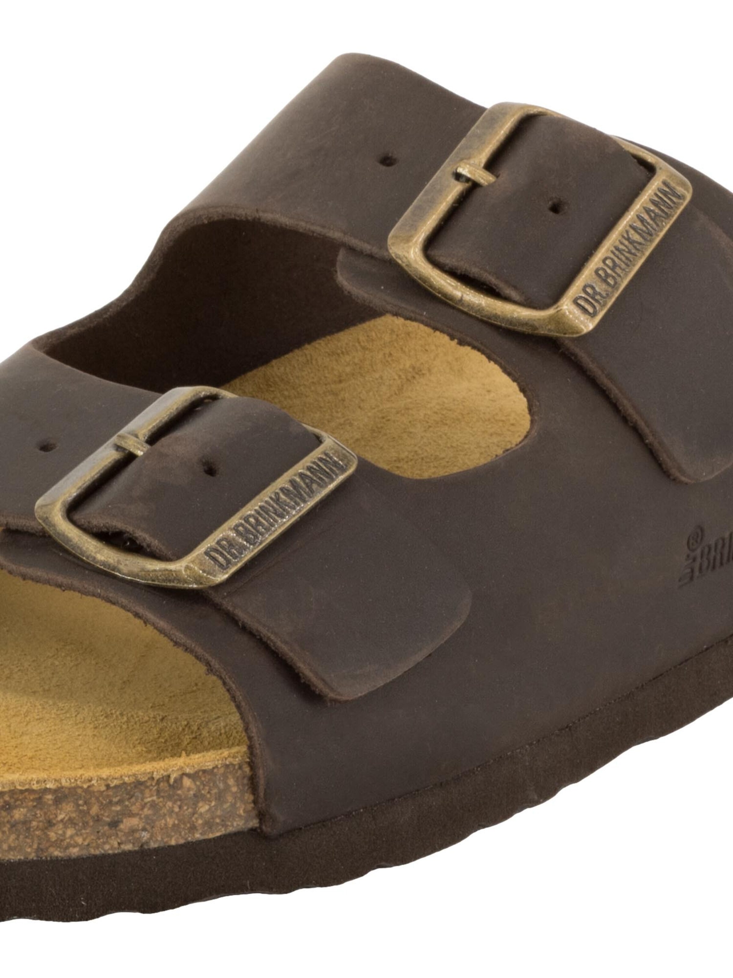 DR. BRINKMANN Mules 'Bonillo' in Brown