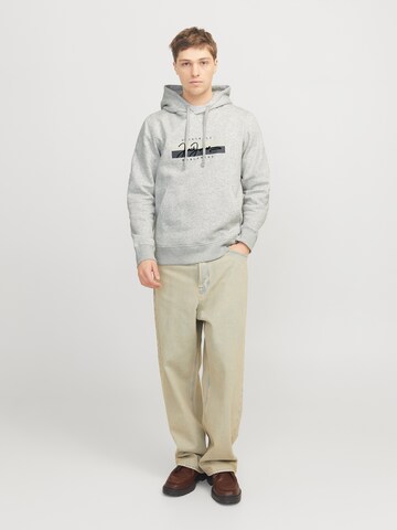 JACK & JONES Sweatshirt 'FREDERIKSBERG' in Grey