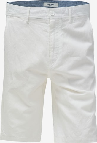 Salsa Jeans Zwemshorts in Wit: voorkant