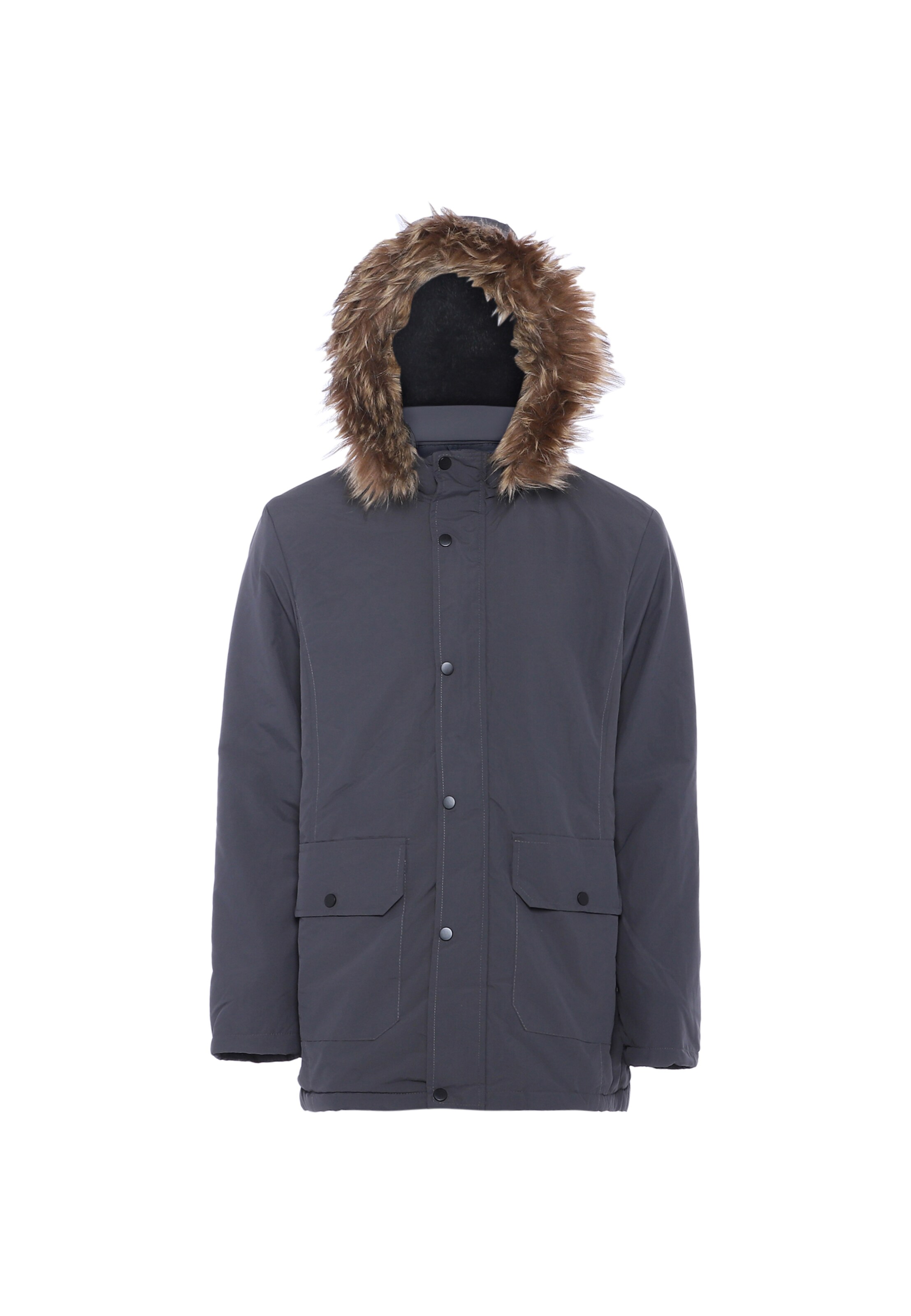 YEPA Winter Jacket in Anthracite ABOUT YOU