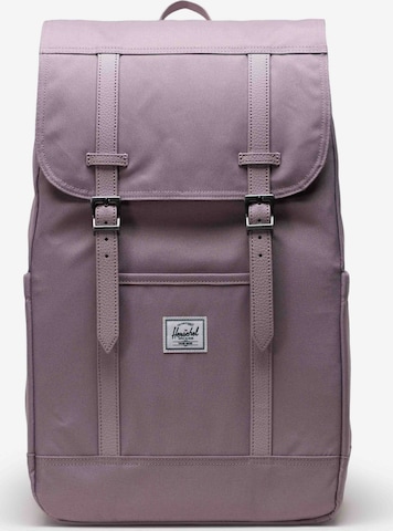Herschel Backpack 'Retreat' in Purple: front